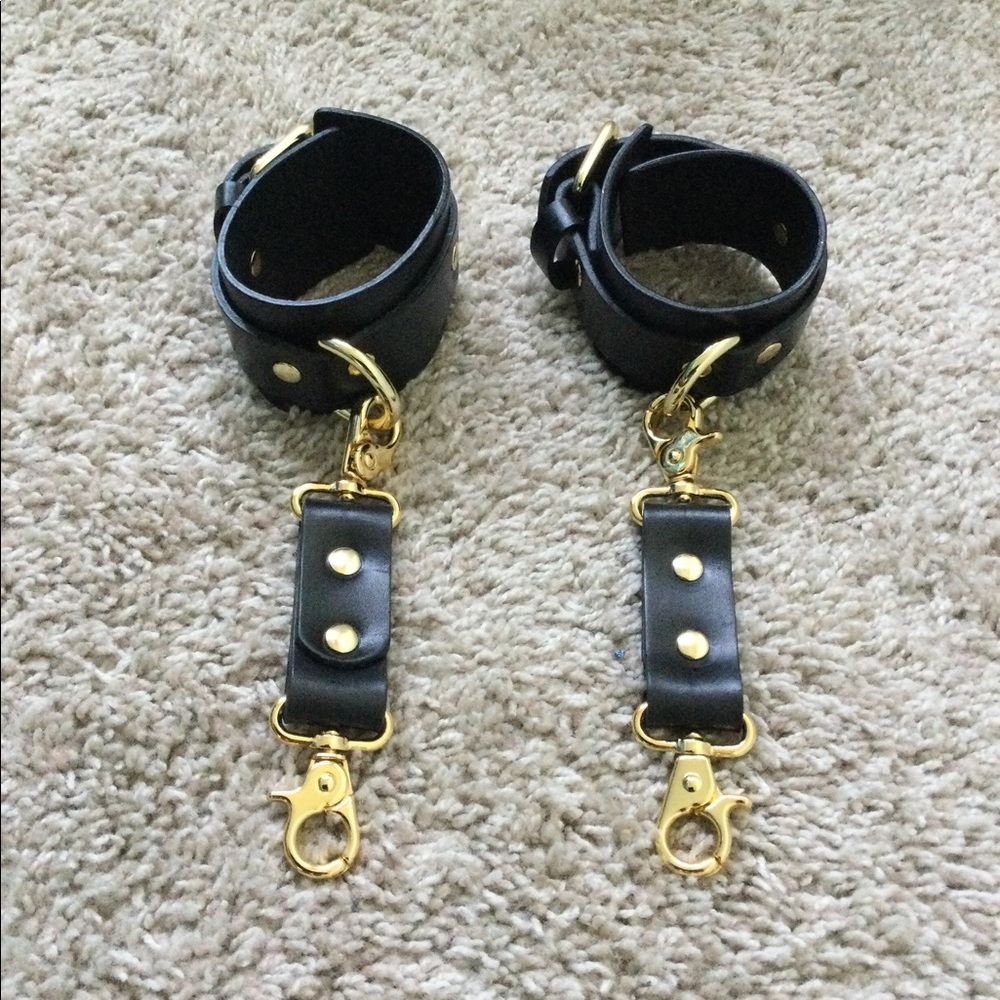 Leather Cuffs - Picture 1 of 9